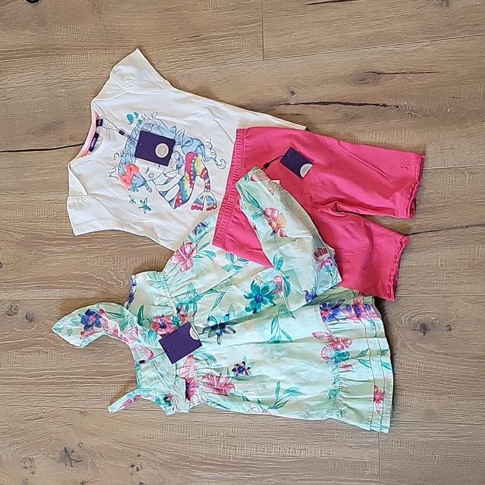 NWT Mexx Girls 4 Piece Dress Set 24-30m
